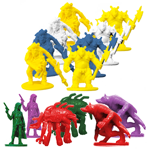 Figures, Steampunk, Set of 14 Thumbnail