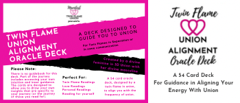 Twin Flame Union Alignment Oracle Deck logo