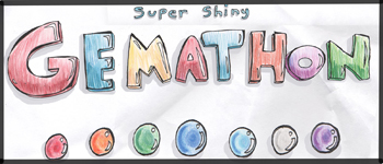 Super Shiny Gemathon logo