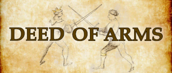 Deed of Arms logo