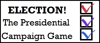 ELECTION! The Presidential Campaign Game  2nd Edition logo