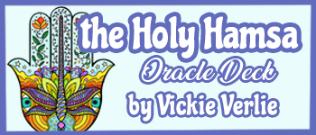 The Holy Hamsa Oracle Deck logo