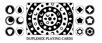 Duplhex Playing Cards logo