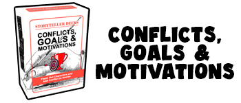 Storyteller Deck #03: Conflicts, Goals & Motivations logo