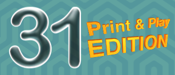 31 Print & Play PDF Edition logo