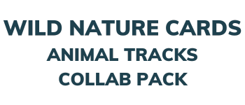 Wild Nature Cards - Animal Tracks logo