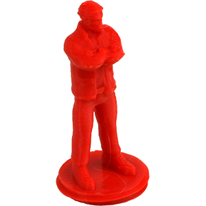 Man, Modern, TB15, Red Thumbnail