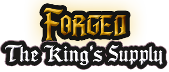 Forged: The King's Supply Expansion logo