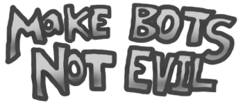 Make Bots Not Evil logo