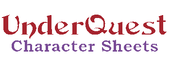 UnderQuest Character Sheets logo
