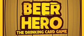 BEER HERO: The Drinking Card Game logo