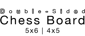 5x6 & 4x5 Chess Board logo