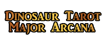 Dinosaur Tarot [gold] logo