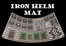 Iron Helm - Game Mat advertisement