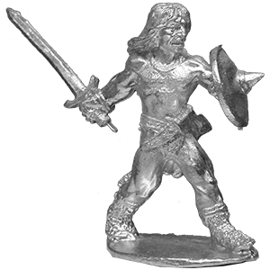 Barbarian with Sword & Shield Thumbnail