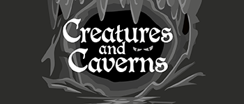 Creatures and Caverns logo
