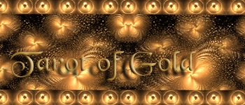 Tarot of Gold (Tarot-Sized) with box logo