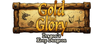 Gold And Glory For DQ Complete Expansion Set logo