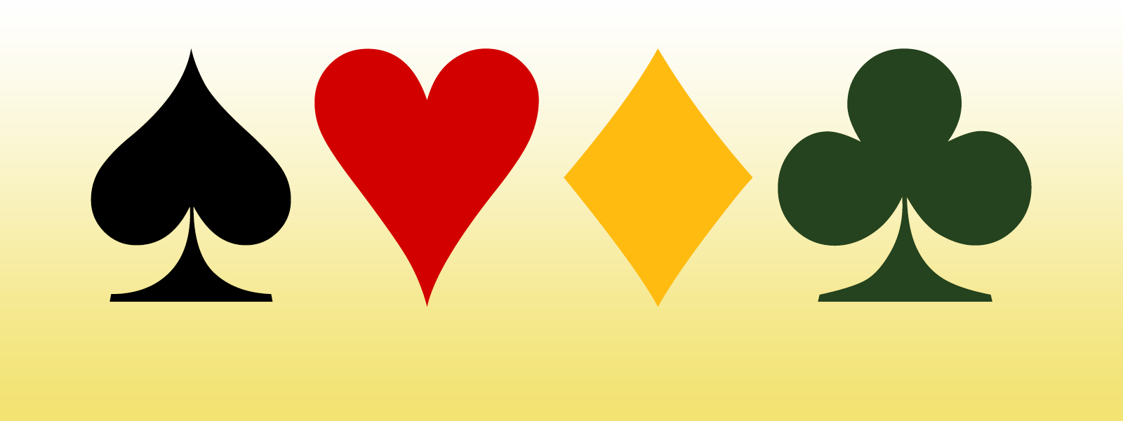 Four Color Playing Cards