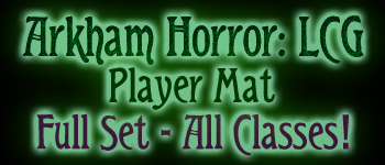 Arkham Horror LCG - Player Mat - Core Set logo
