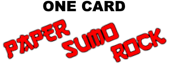 One Card Paper Sumo Rock logo