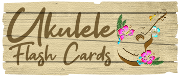 Ukulele Chords Flash Cards logo