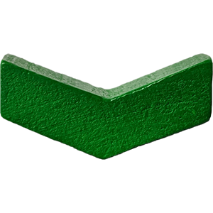 Chevron, 8mm, Green Thumbnail