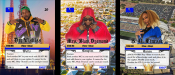 HIP HOP 101 (West Coast) Deck logo