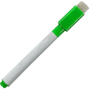 Marker, Dry-Erase, Fine, Green Thumbnail