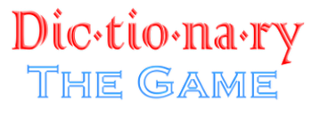 Dic*tio*na*ry: The Game logo