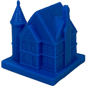 Victorian Miniature, Blue Thumbnail