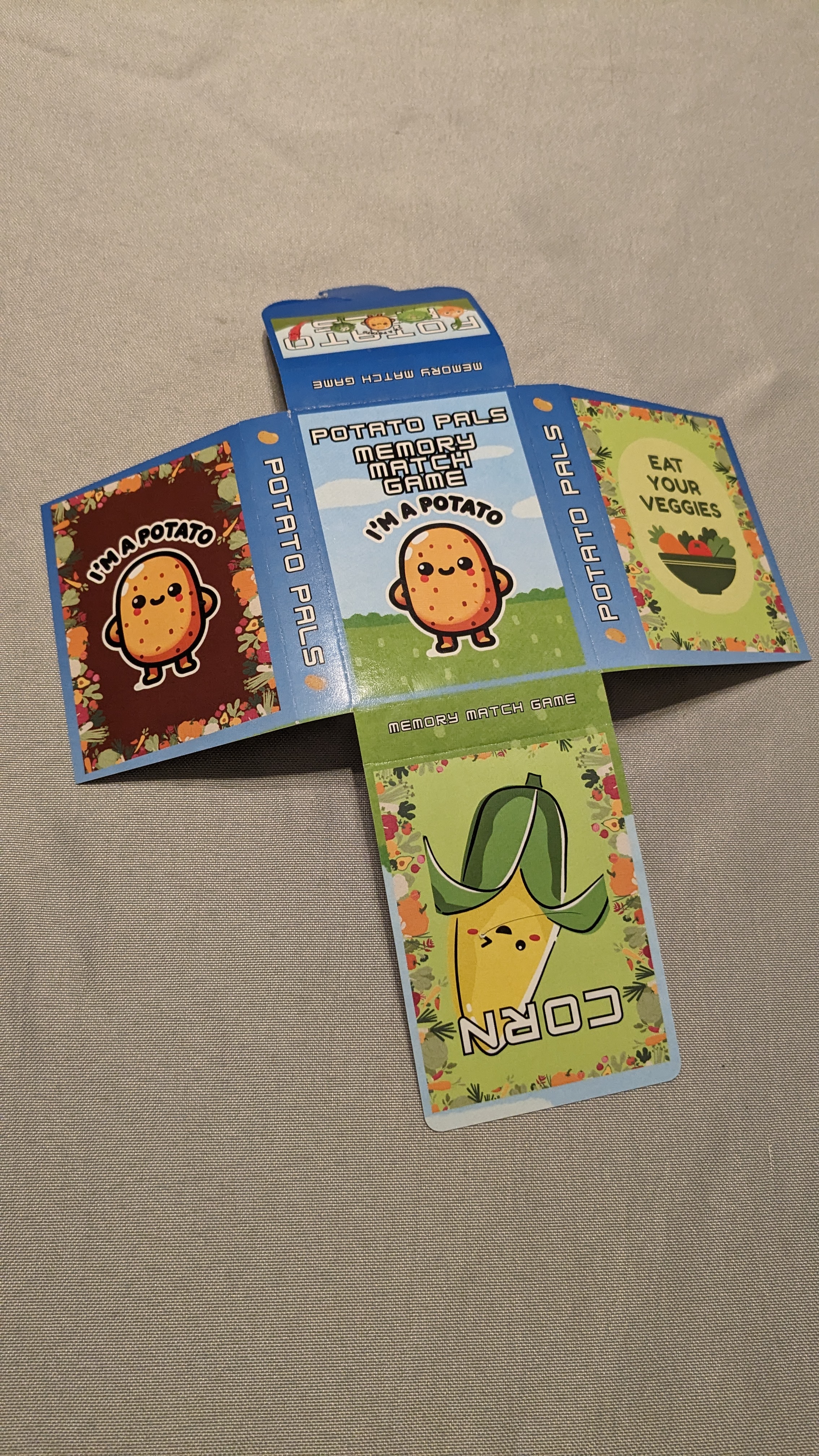 Potato & Pals Memory Match Game