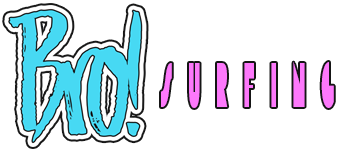 Bro! Surfing logo