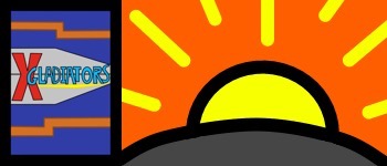 X-Gladiators TCG Set 1: New Warriors logo