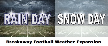 Breakaway Football: Weather Expansion logo