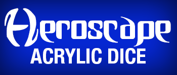 Acrylic Heroscape Replacement Dice logo