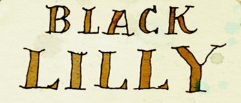 Black Lilly Deck of Tarot  logo