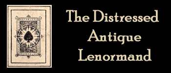 Distressed Antique Lenormand logo