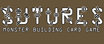 Sutures Monster Building Card Game logo