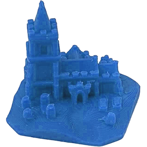 Cathedral, Blue Thumbnail