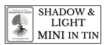 Shadow and Light Mint Tin logo