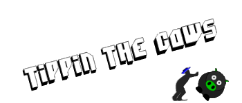 Tippin the Cows "TBS" logo