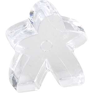 Meeple, Acrylic, Transparent, Clear Thumbnail