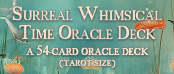 Surreal Whimsical Time Oracle Tarot Size logo
