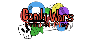 Candy Wars Print-N-Play logo