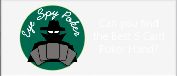 Eye Spy Poker Coaster Game - Home Edition vol. 1 logo