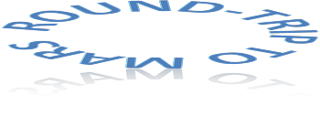Round-trip to Mars logo