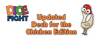 Dice Fight Chicken Cards - Updated 2021 logo
