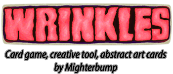 Wrinkles: Card Game (Blue Box) logo