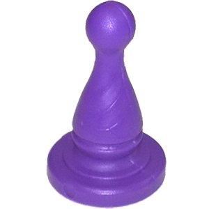 Bowling Pin, Small, Purple Thumbnail